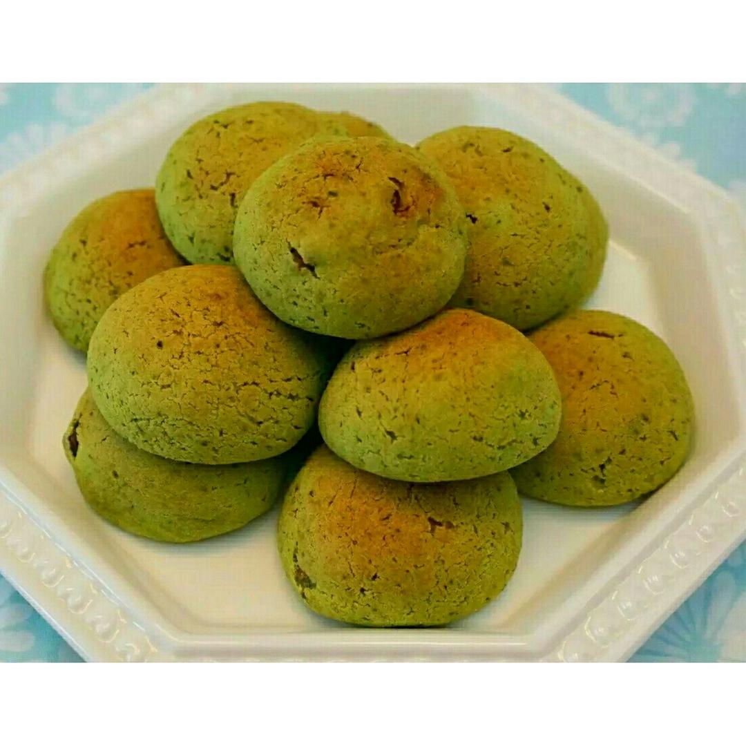 抹茶蔓越莓麻薯包（不回缩）