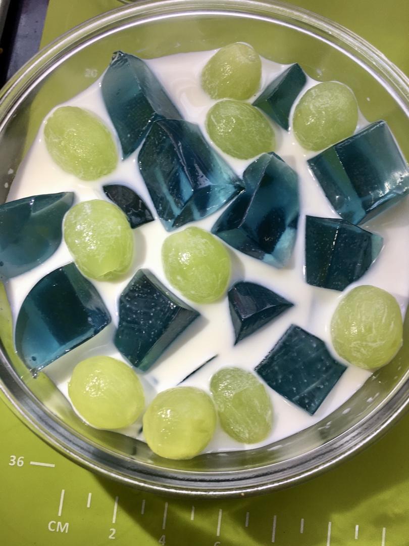 独家记忆-44做的蝶豆花冰粉