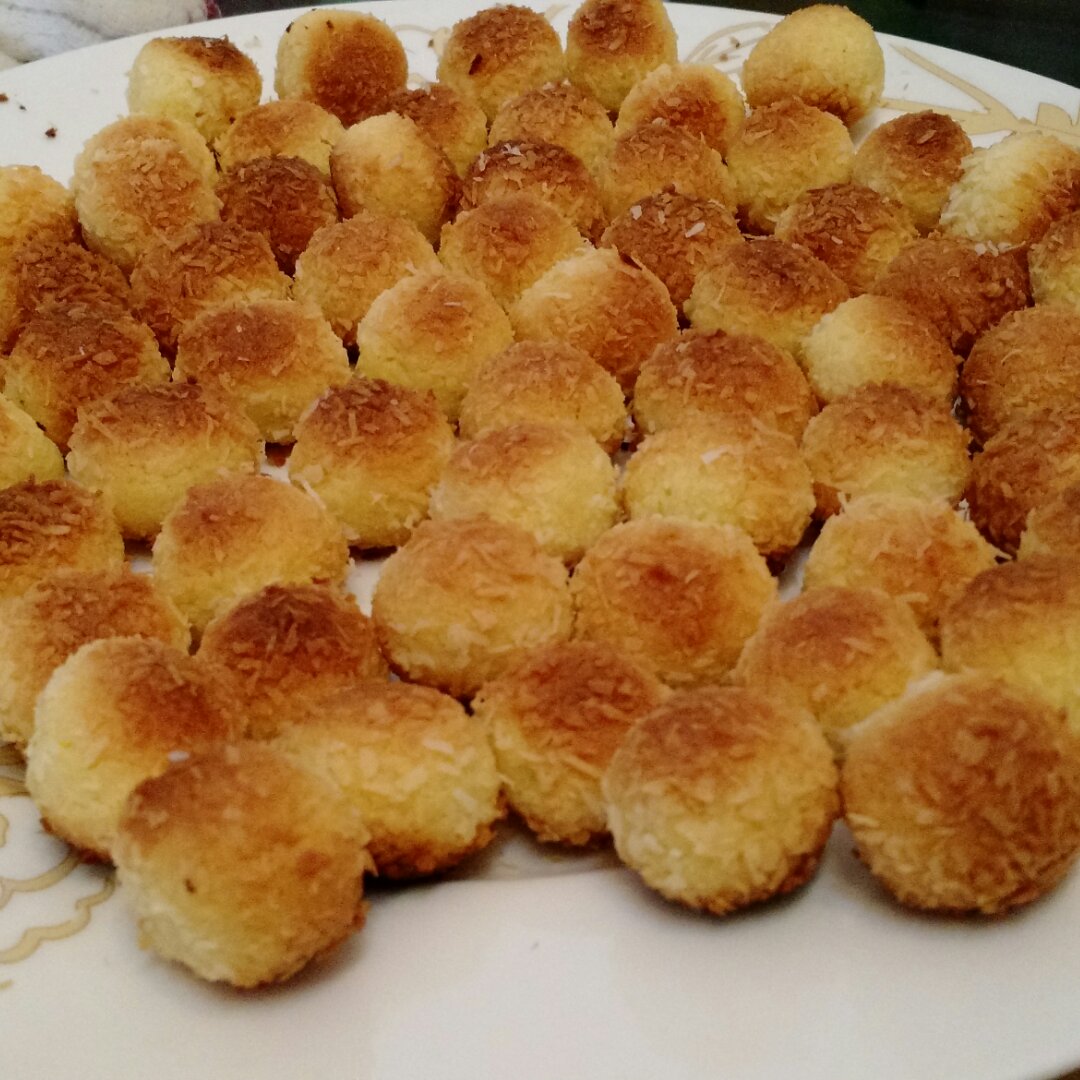 【视频】椰蓉小酥球（消耗蛋黄）童年美食