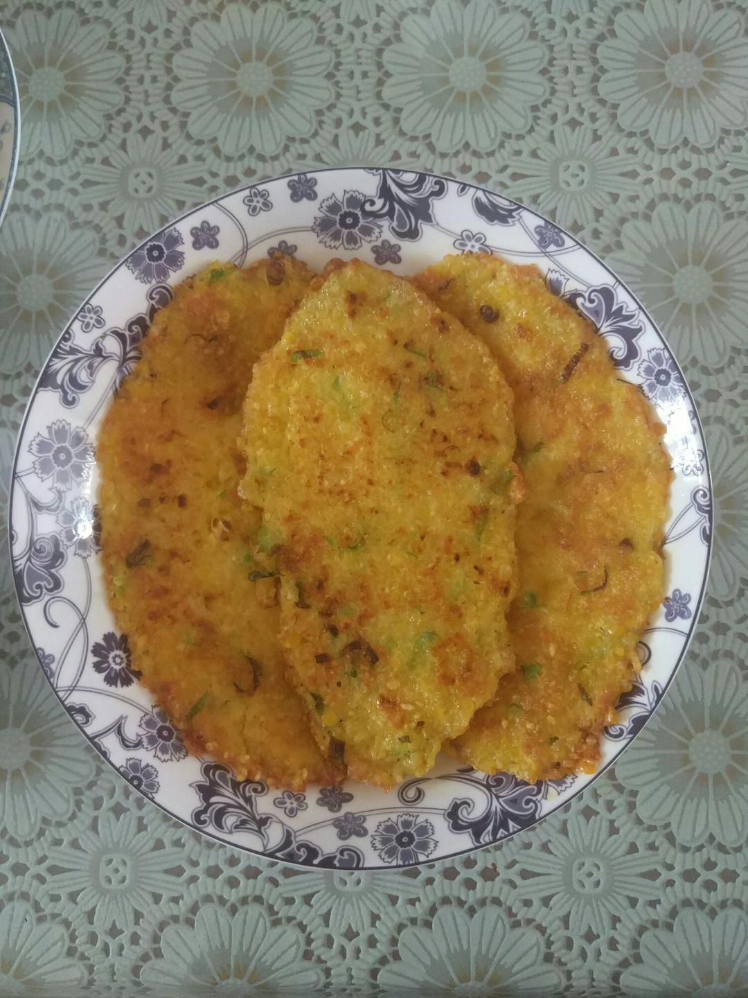 鲜玉米饼