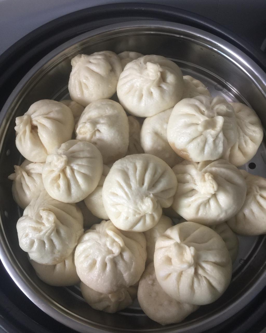 下厨房用户j745a做的快手发面大包子