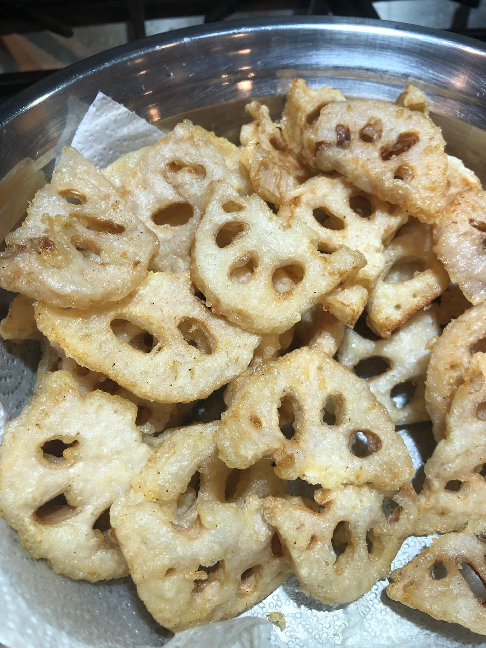 炸藕夹(素)教你做酥脆不夹肉的素炸藕夹