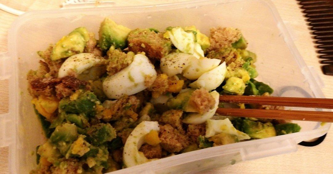 早餐之牛油果鸡蛋沙拉