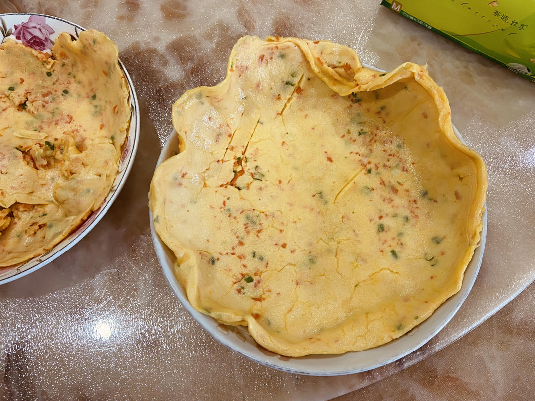 简单快手蔬菜鸡蛋煎饼