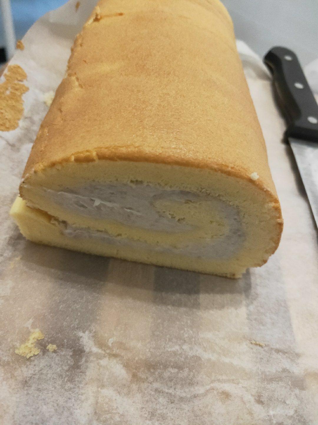 【北鼎品牌公开课】不易裂的戚风蛋糕卷（百香果芒果&芋泥肉松两种口味）
