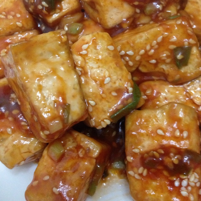 糖醋脆皮豆腐