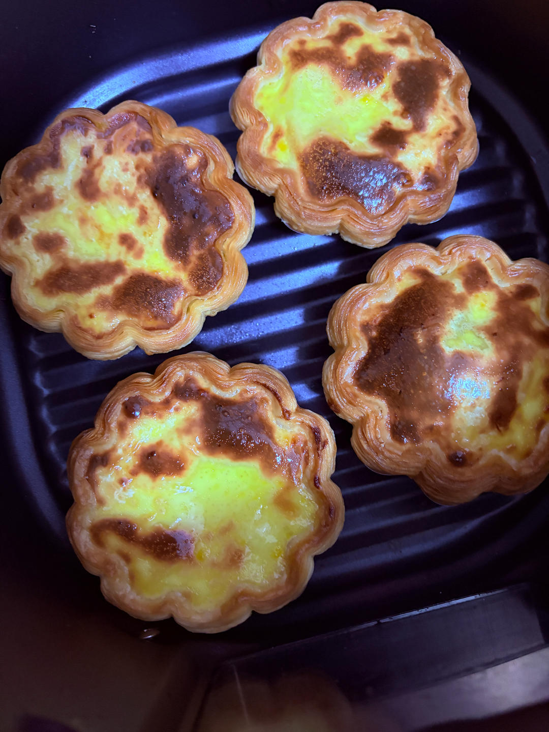 空气炸锅版超嫩蛋挞