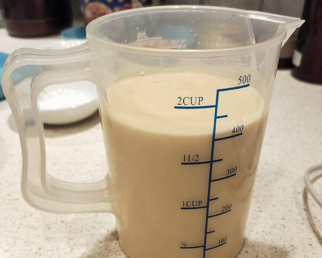 纯奶手撕吐司的做法 步骤1