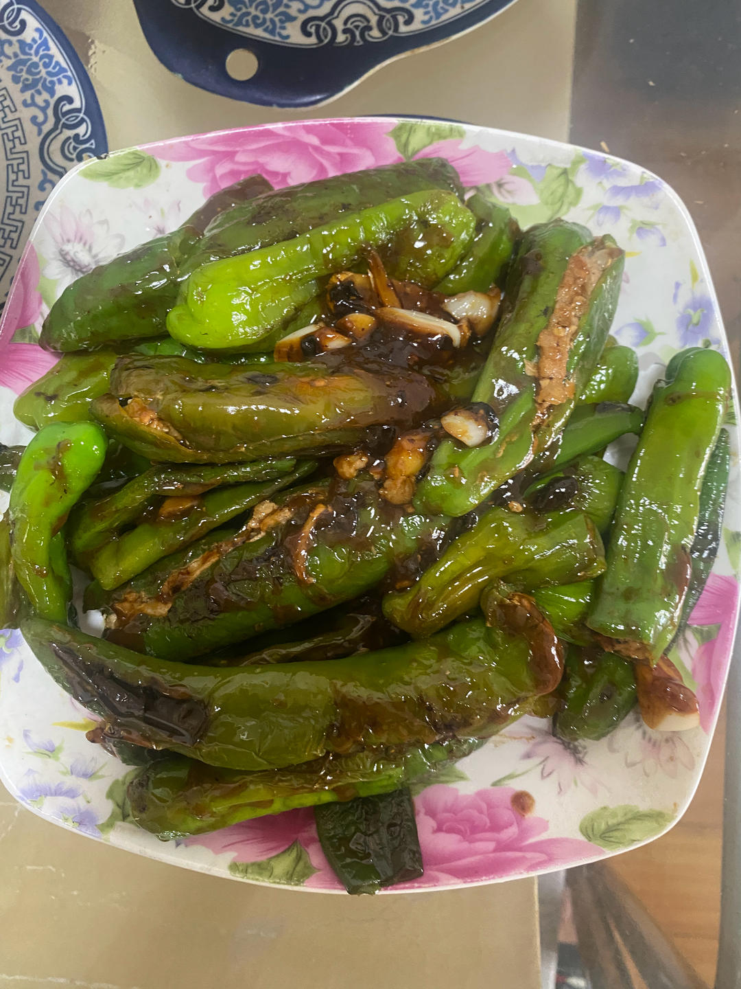 虎皮青椒/青椒塞肉