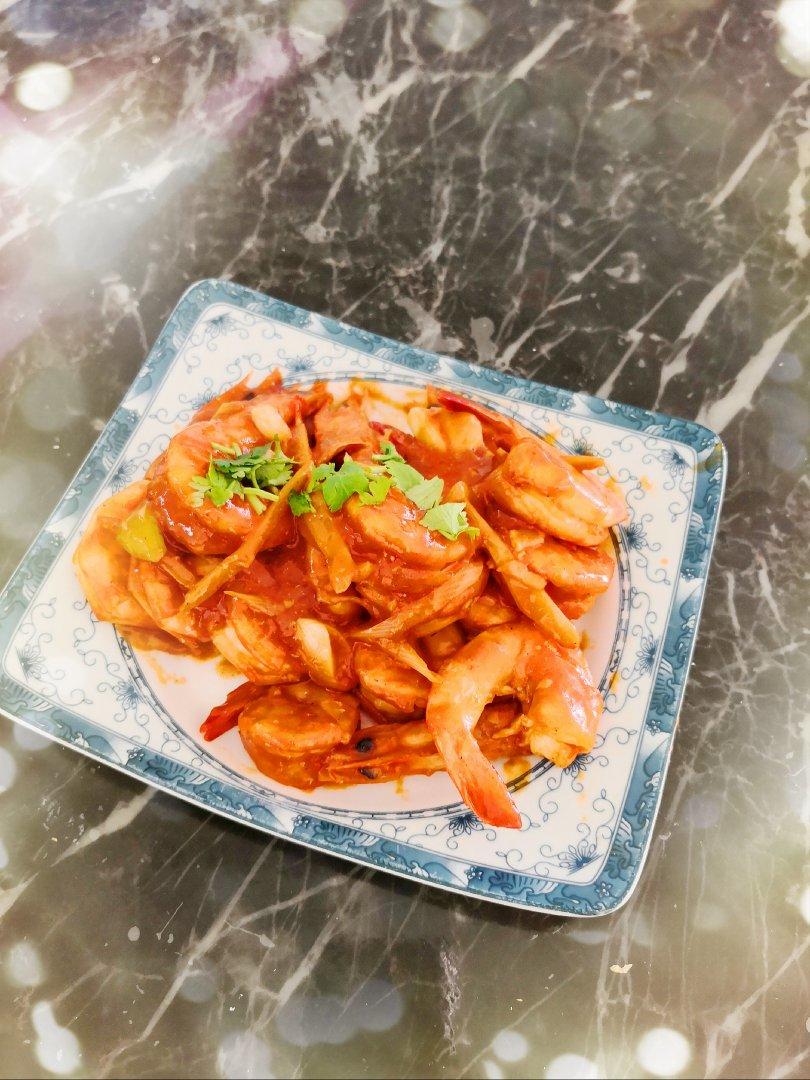 油焖大虾
