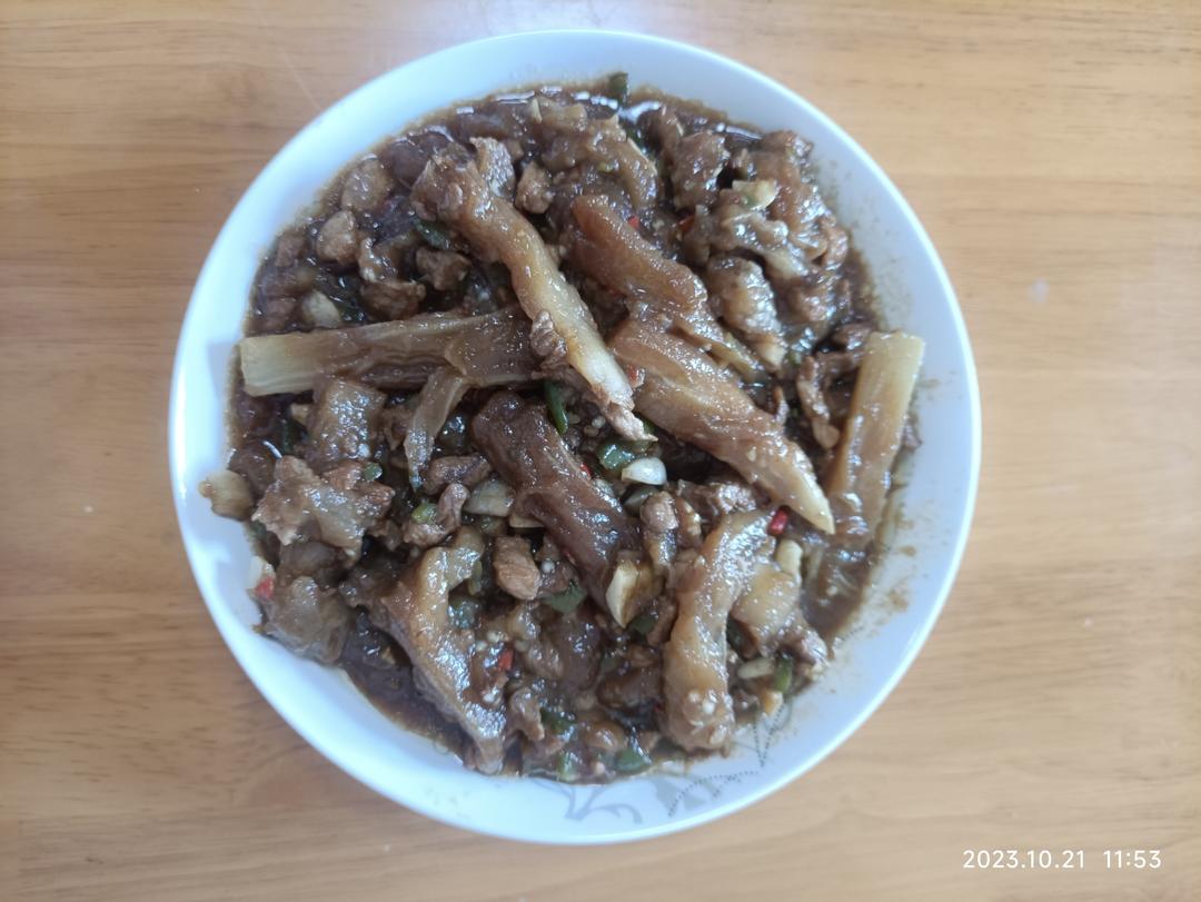 肉末茄子