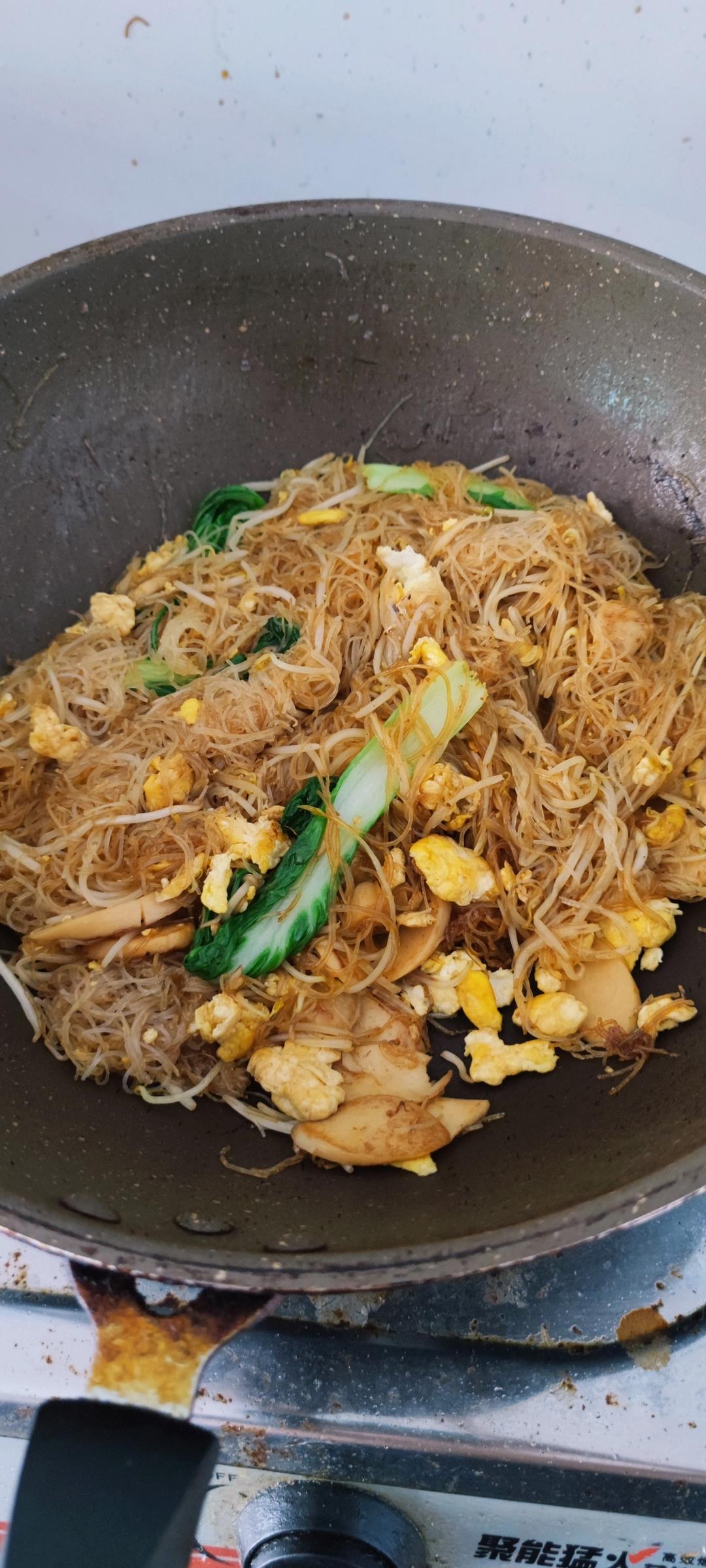 大牌档炒米粉