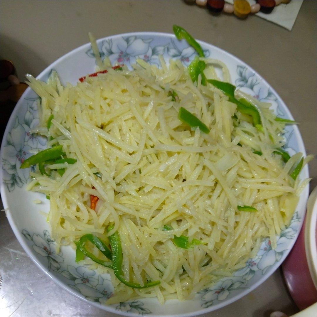 醋溜土豆丝