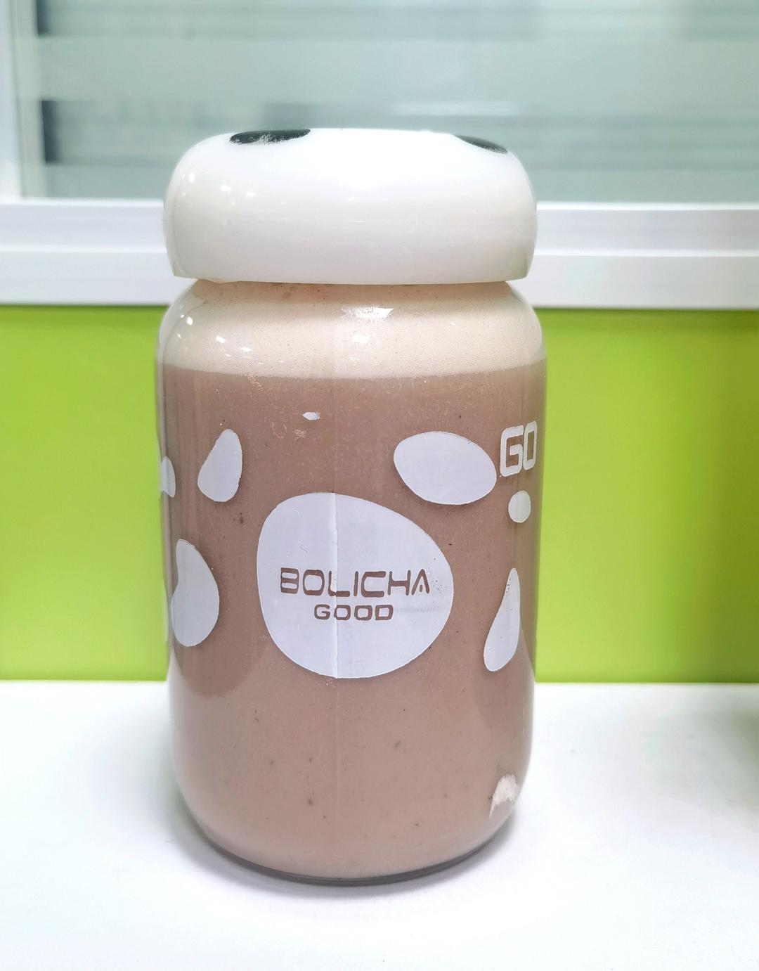 栗子红豆牛乳