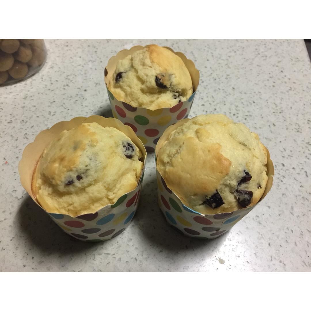 蔓越莓麦芬蛋糕