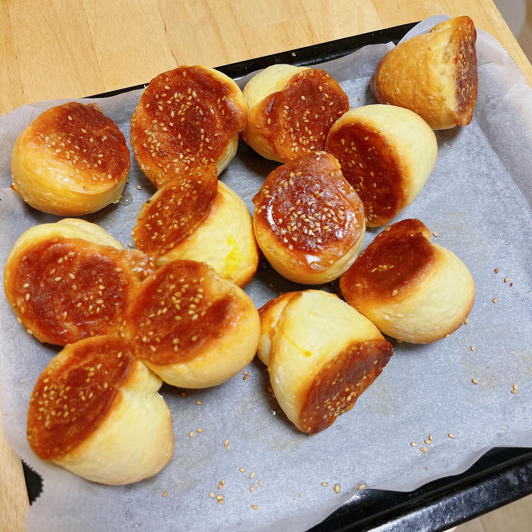 脆底蜂蜜小面包