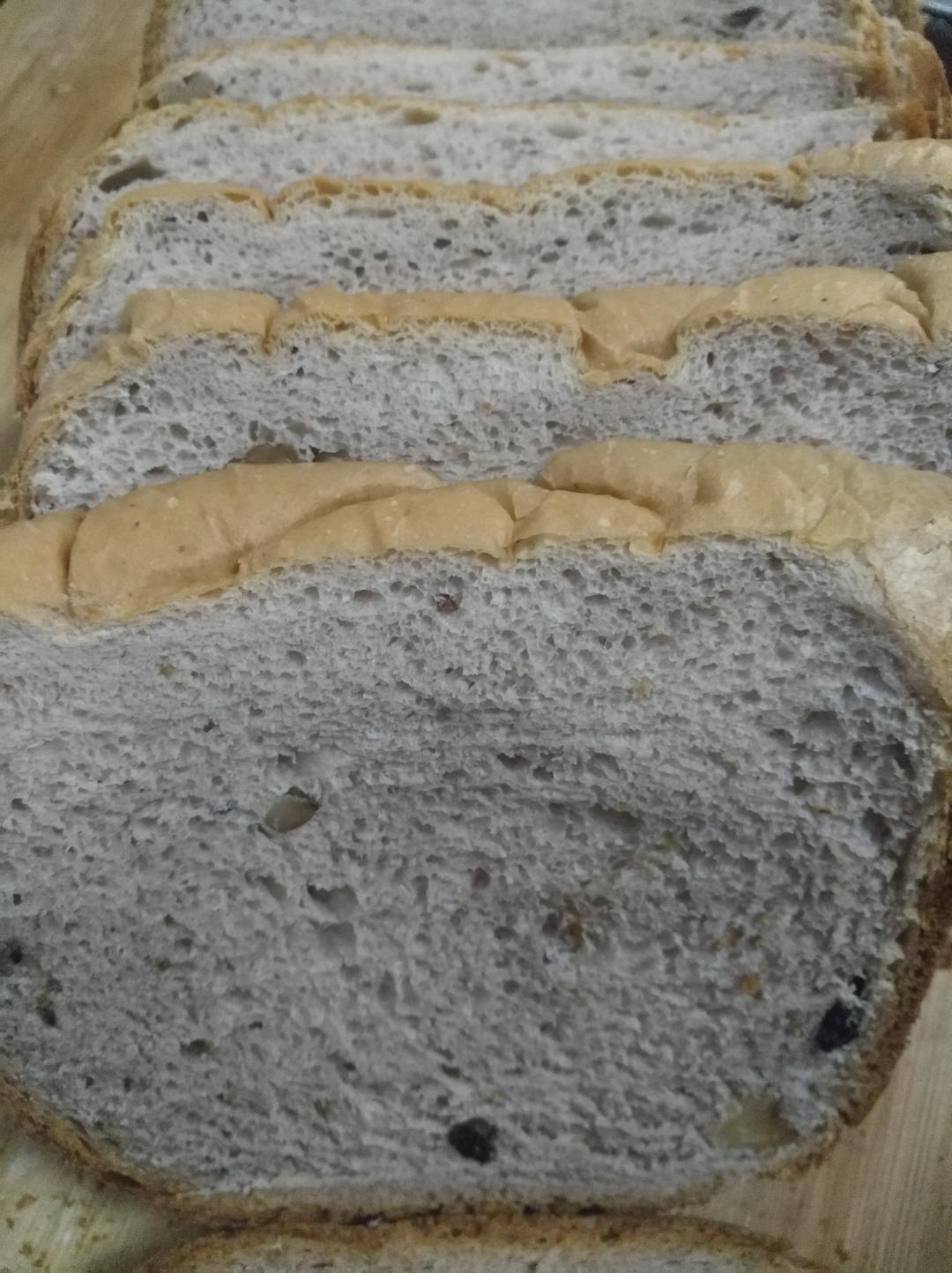 超级好吃的原味面包（面包机版）