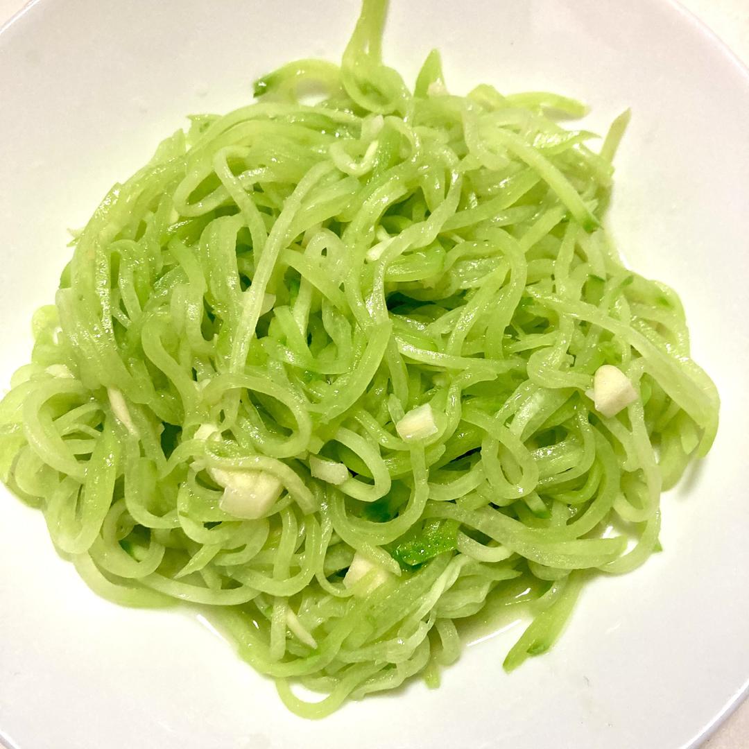 清甜爽口好味道-快炒佛手瓜