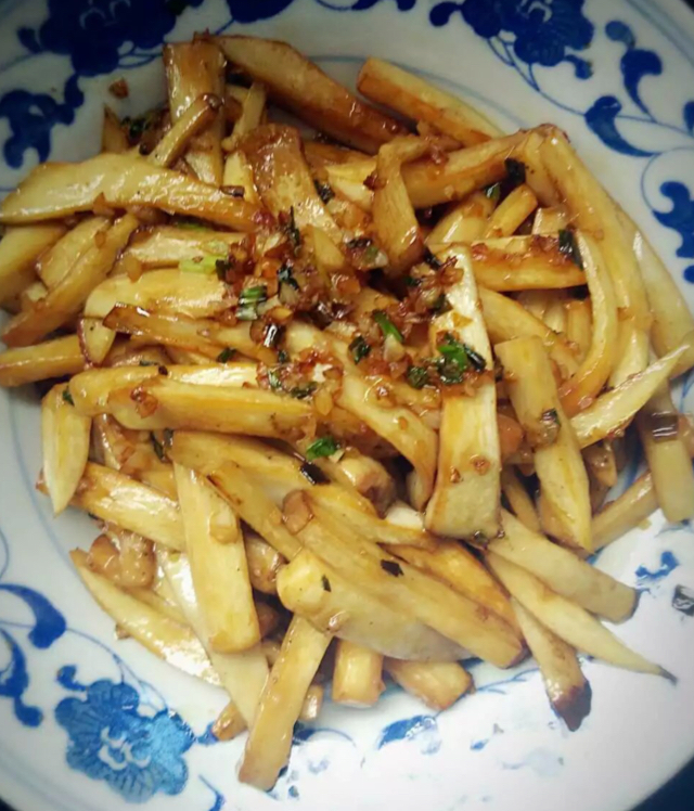 超简单快手菜--蒜香杏鲍菇