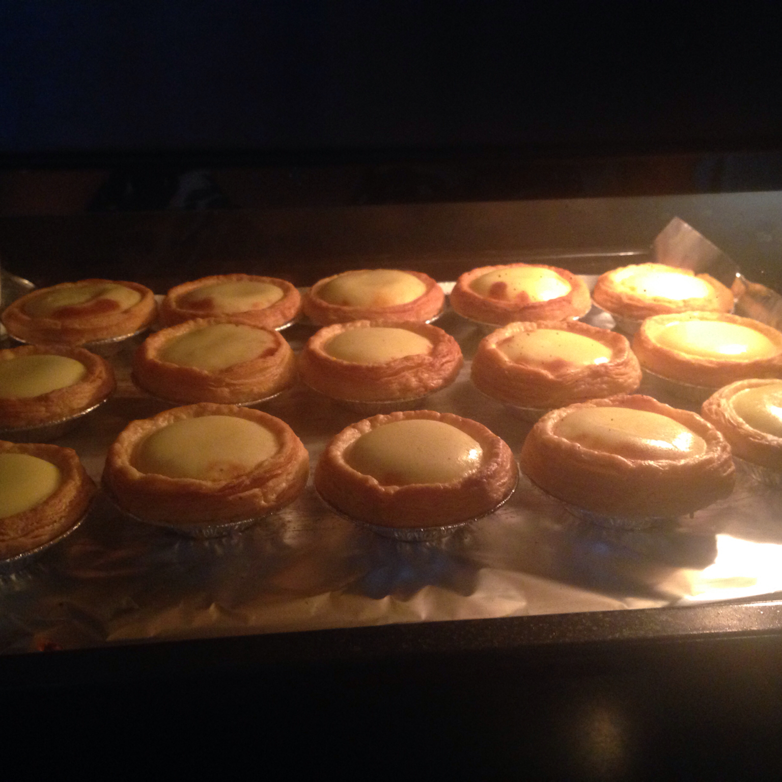 不加淡奶油蛋挞