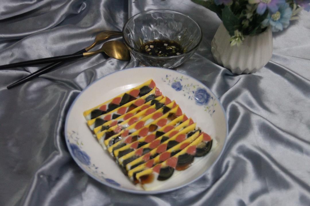年夜饭之双色蛋的做法