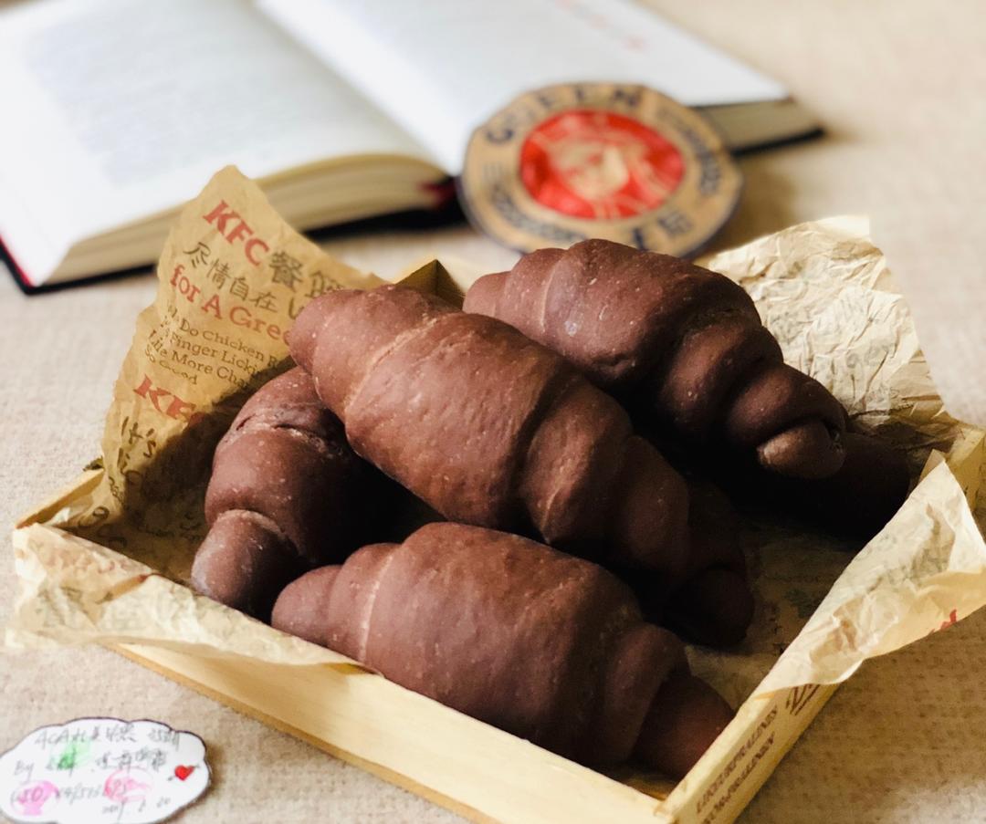 巧克力盐面包