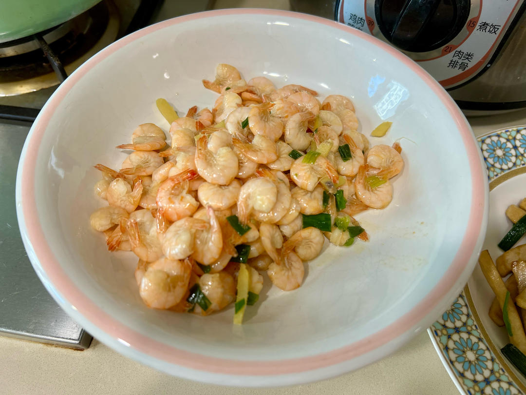 清炒白米虾
