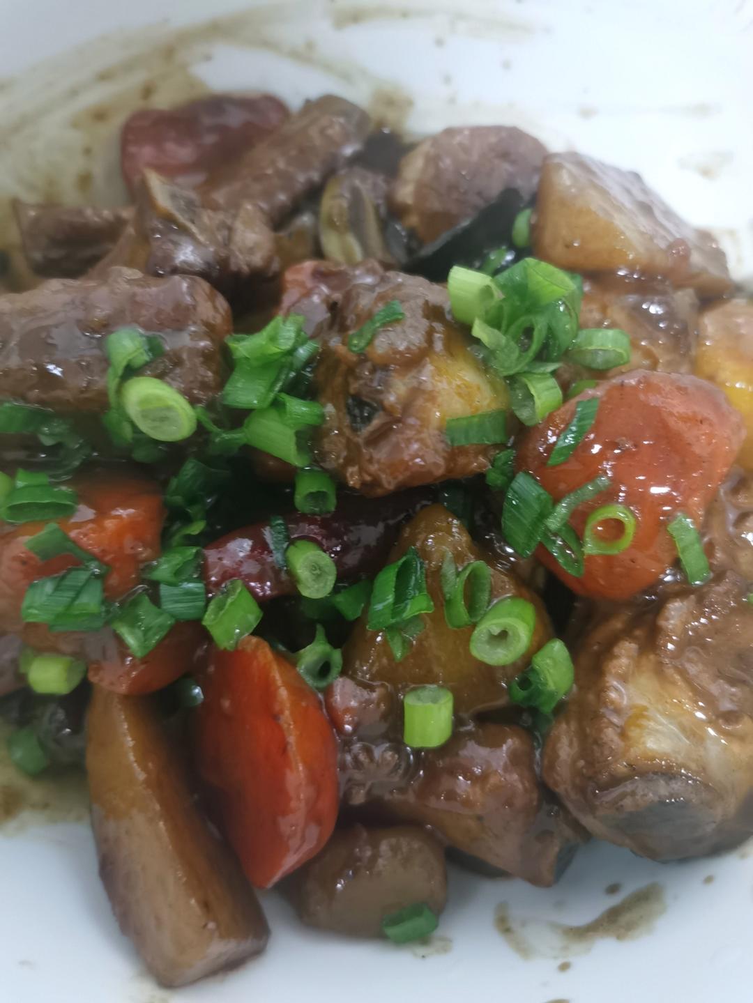 土豆烧排骨