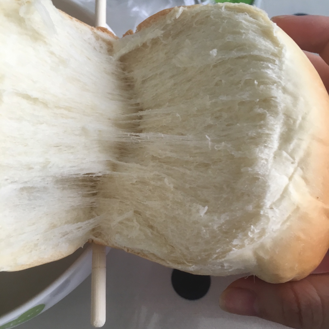 夺命软吐司(๑´ڡ`๑)超软拉丝极速方便的一次发酵吐司
