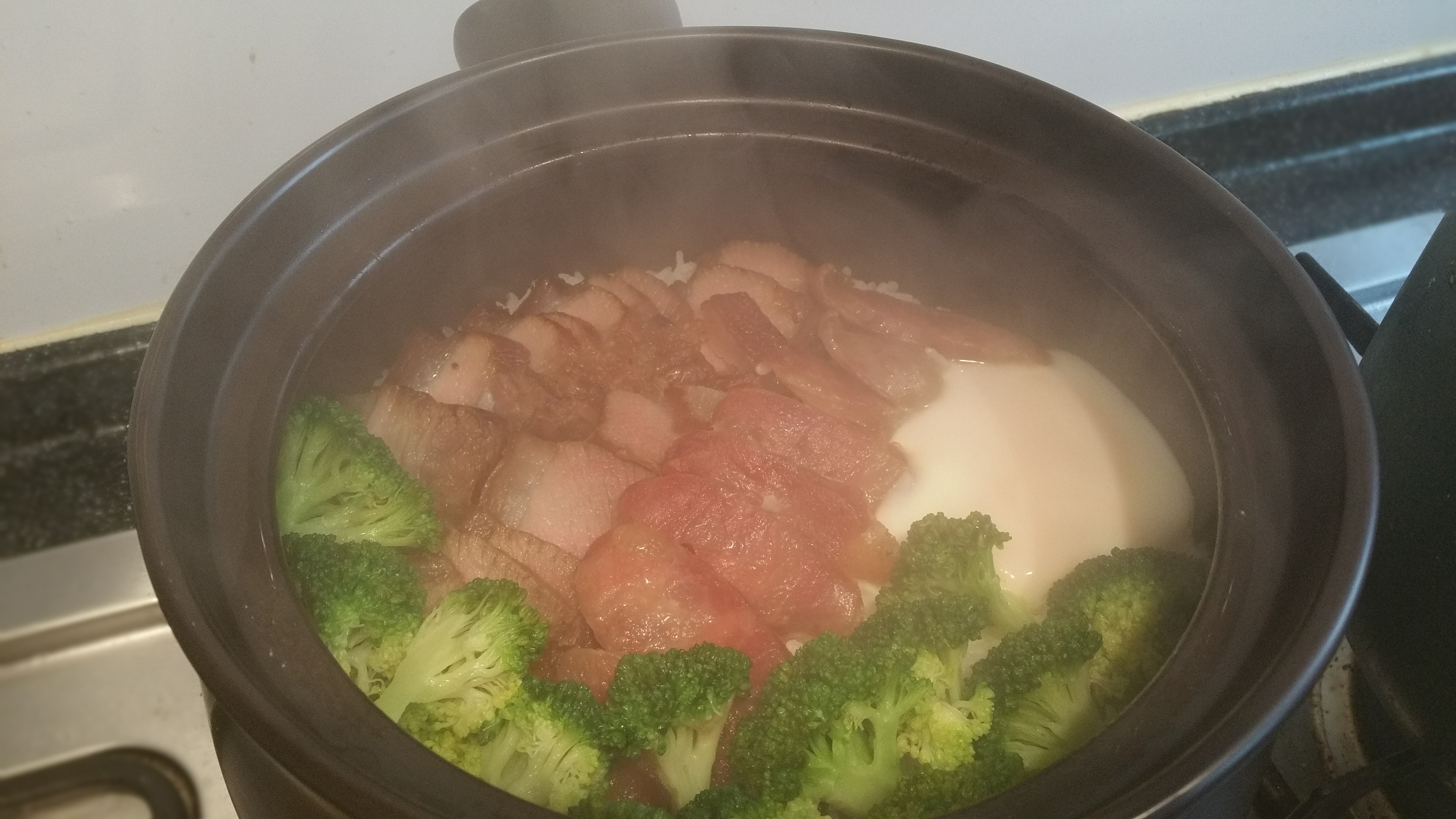 香肠煲仔饭