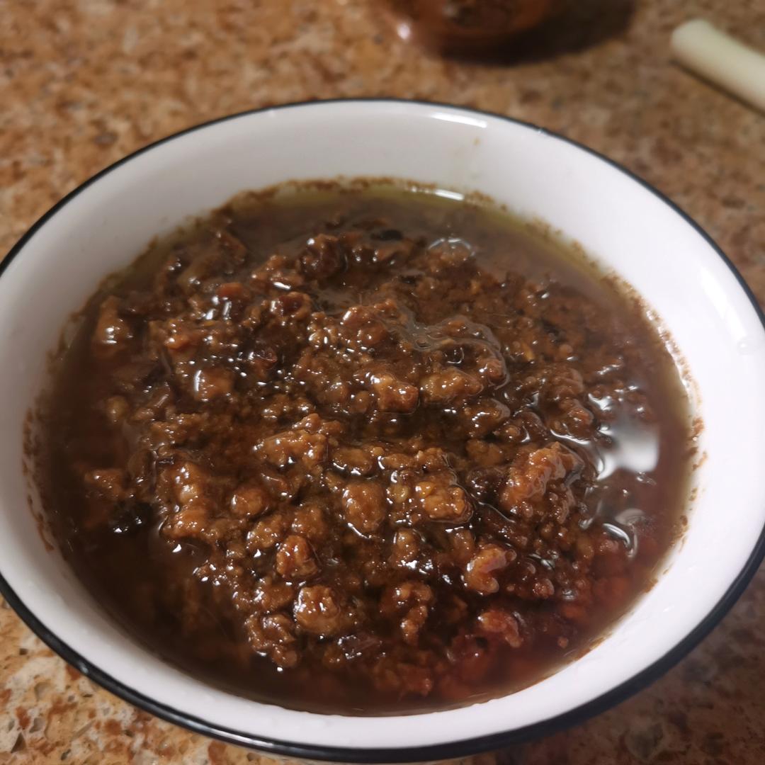 炸酱面的酱