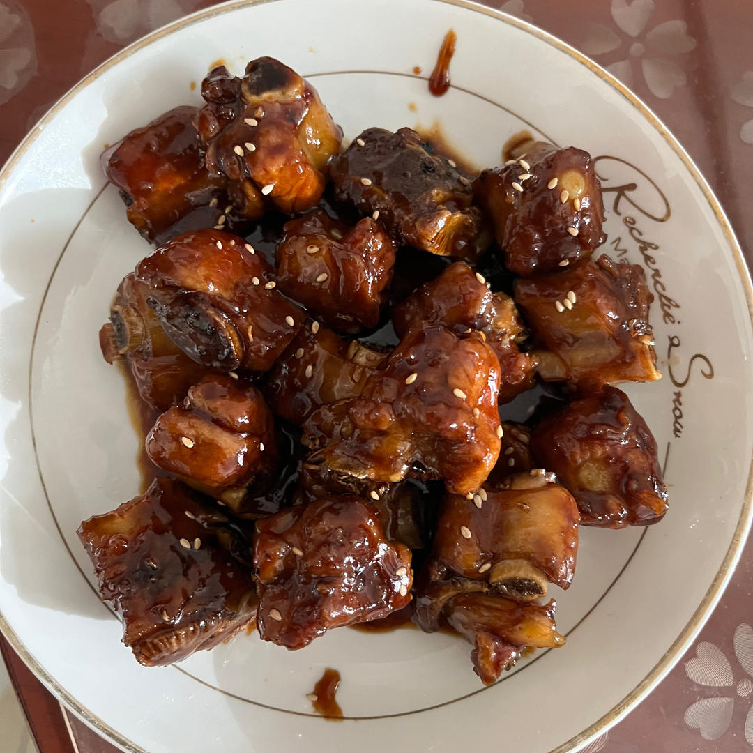 糖醋排骨（试验多次的最佳口感）