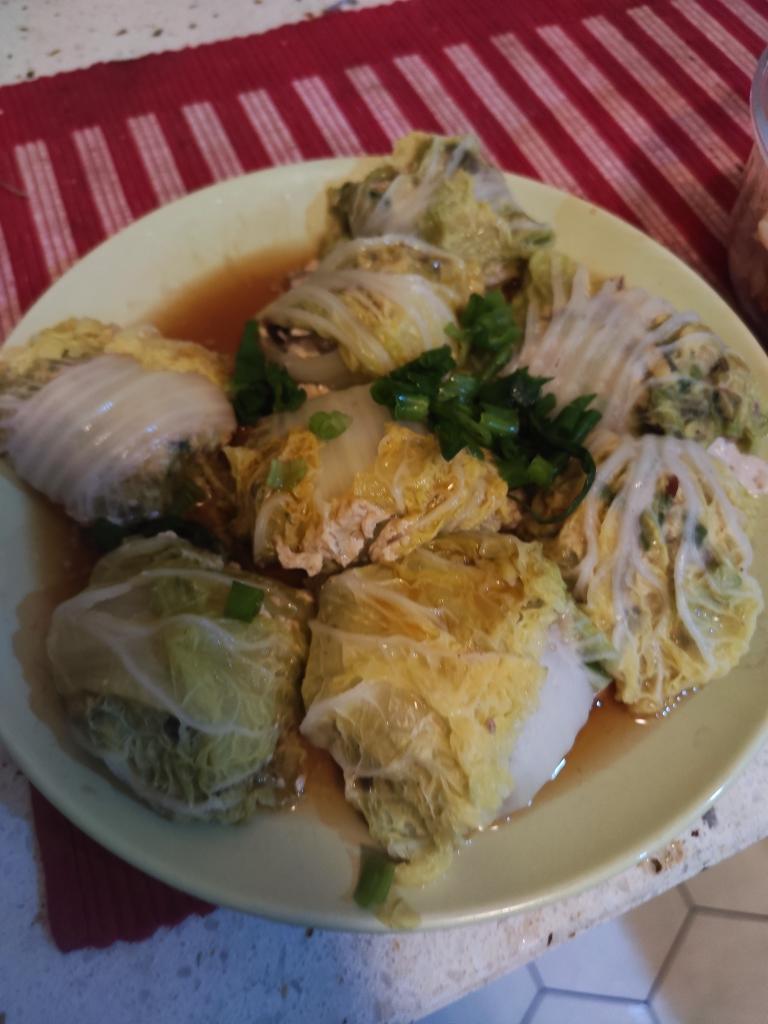 白菜包肉