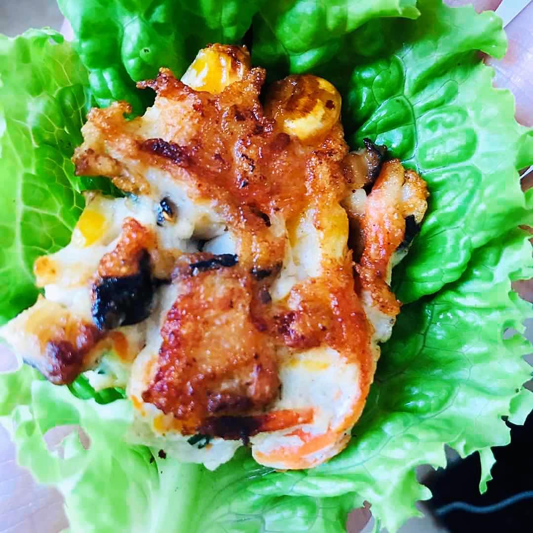 减肥餐低脂鸡胸肉饼