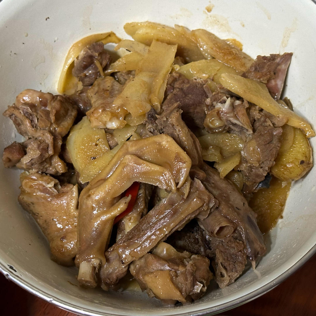 仔姜焖鸭