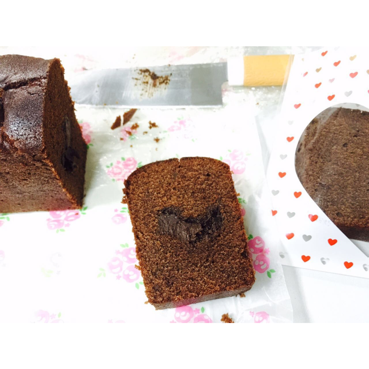 巧克力夹心磅蛋糕