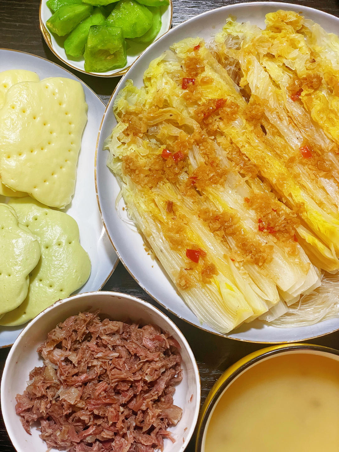 蒜蓉粉丝娃娃菜