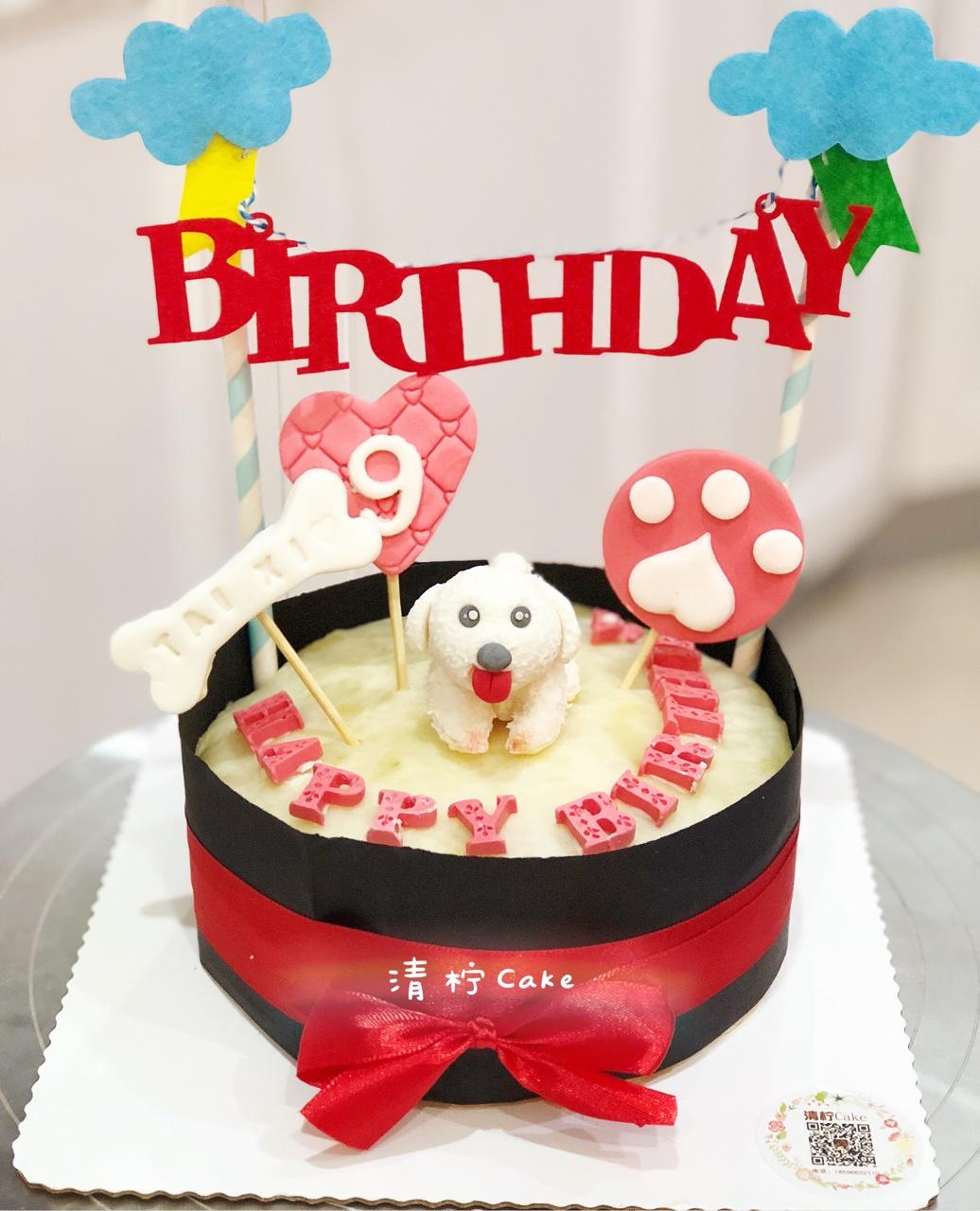 狗狗生日蛋糕（纯天然无色素无面粉）