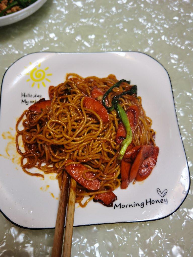 韩式辣酱炒面（口味偏辣）