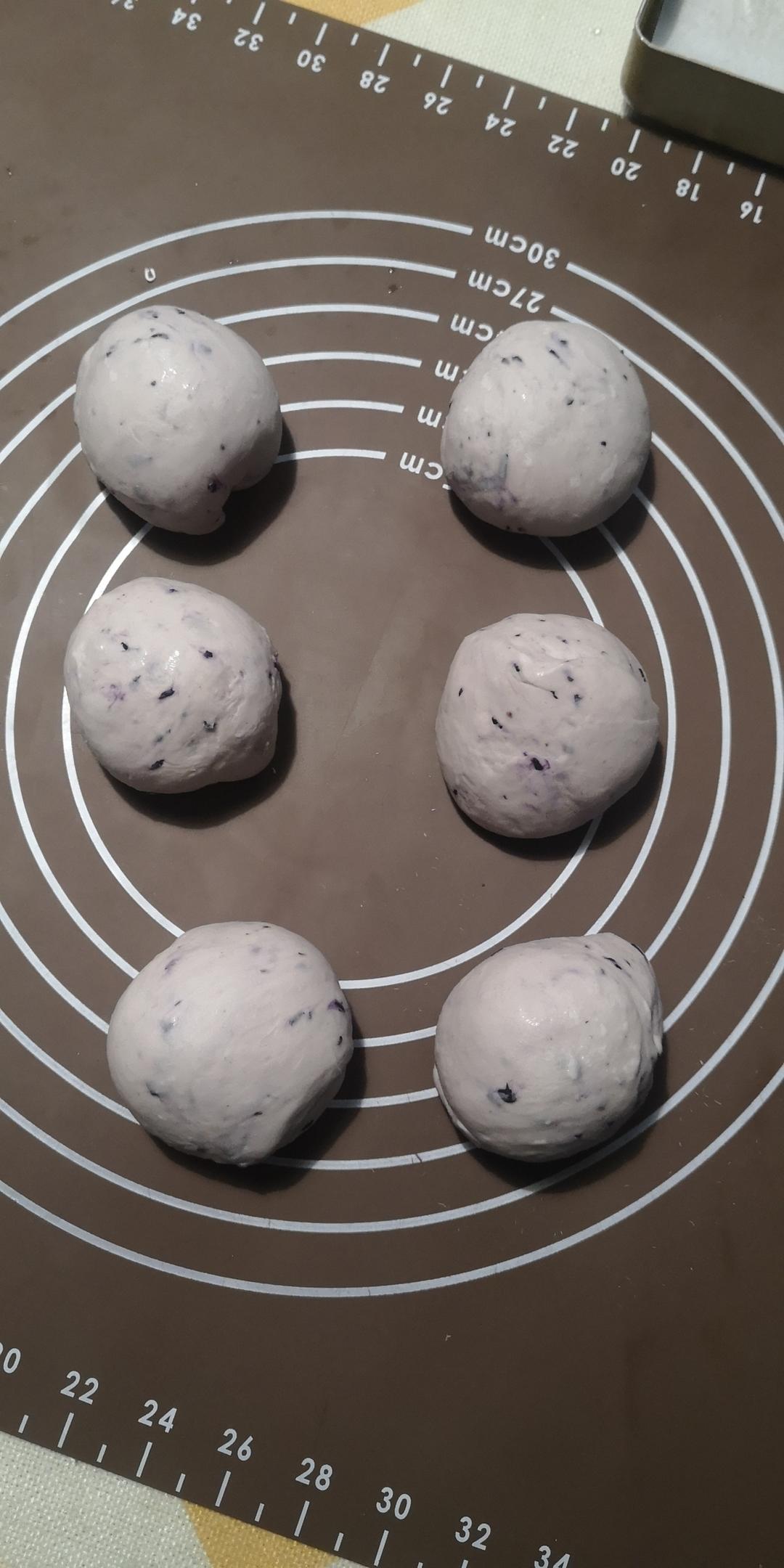 奶香蓝莓乳酪贝果💗新鲜水果香气🥯