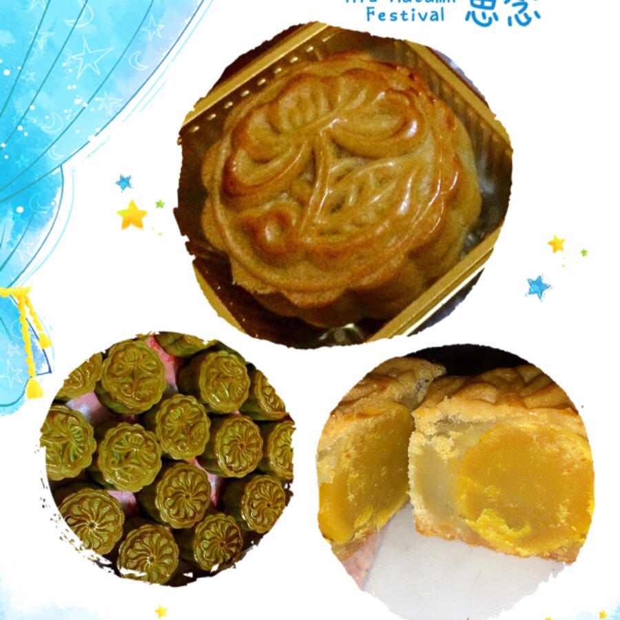 广式月饼——蛋黄莲蓉月饼