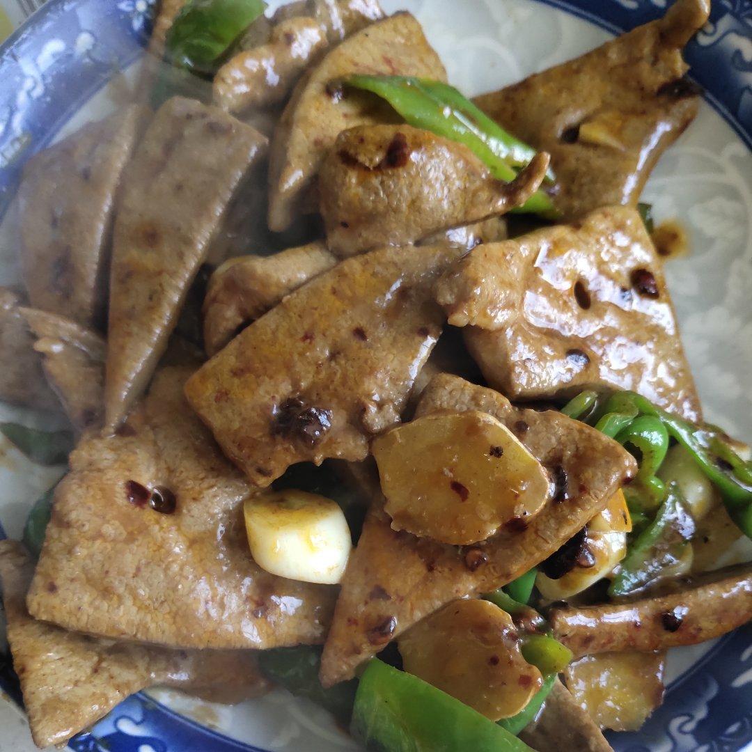 青椒炒猪肝