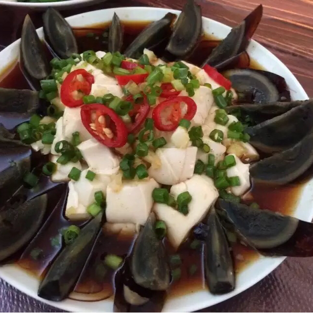 皮蛋豆腐