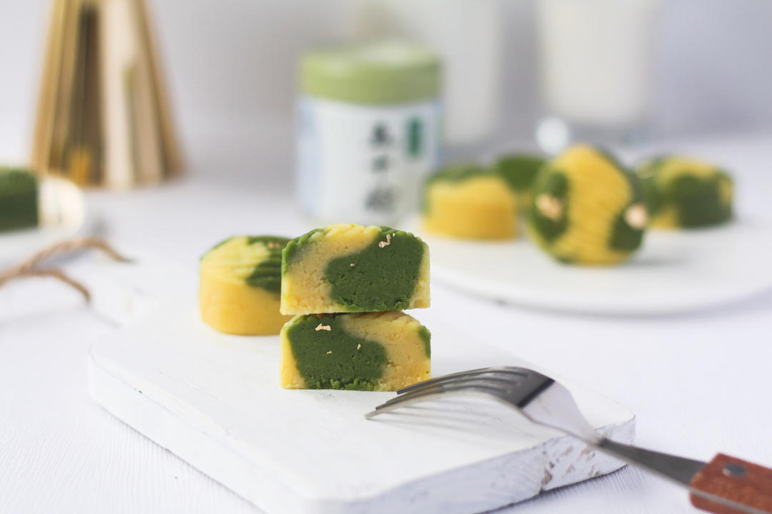 省时简易绿豆糕-免泡豆免过筛