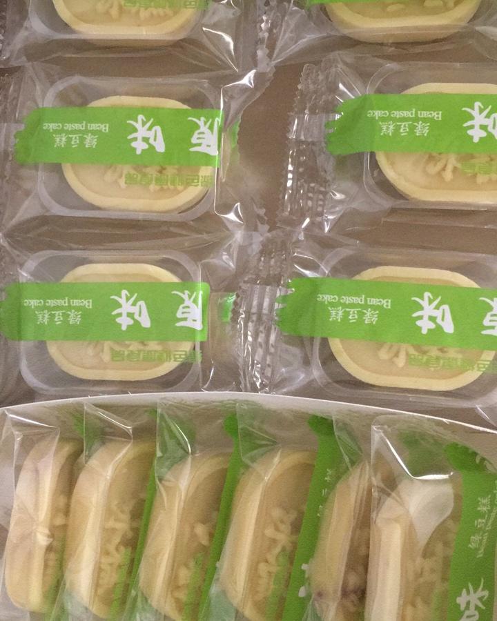 多味奶香绿豆糕