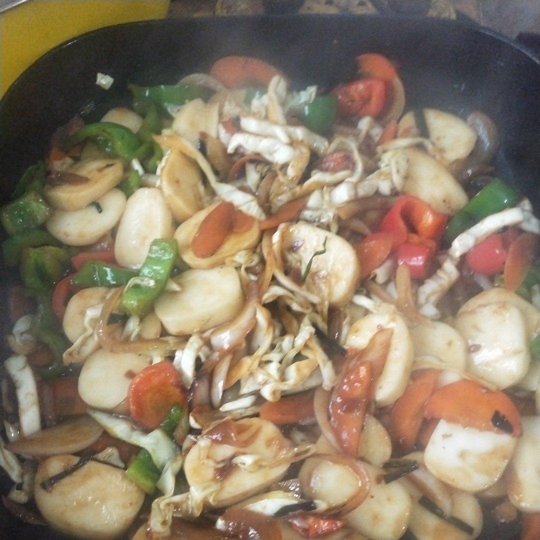 炒年糕片
