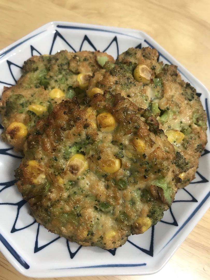 减肥餐低脂鸡胸肉饼