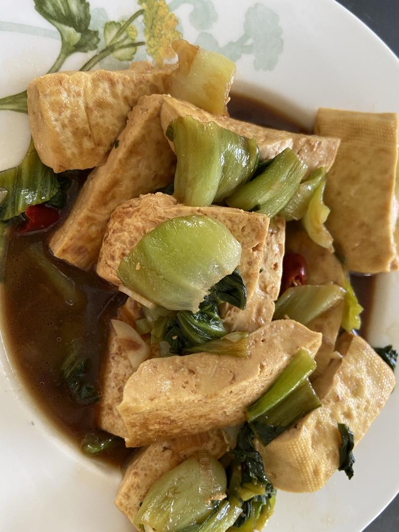 非常入味儿的小白菜炖豆腐