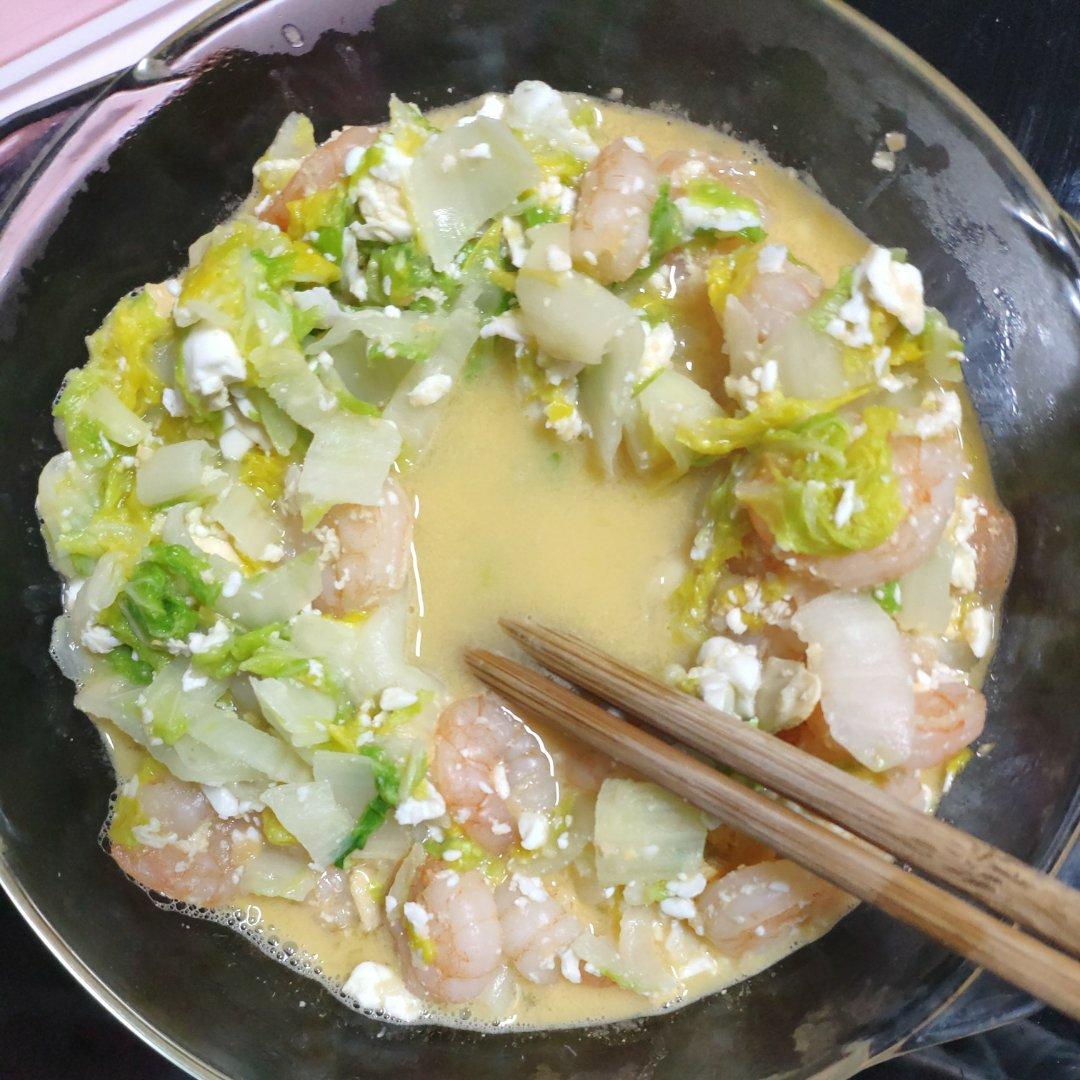 咸鸭蛋虾仁汤