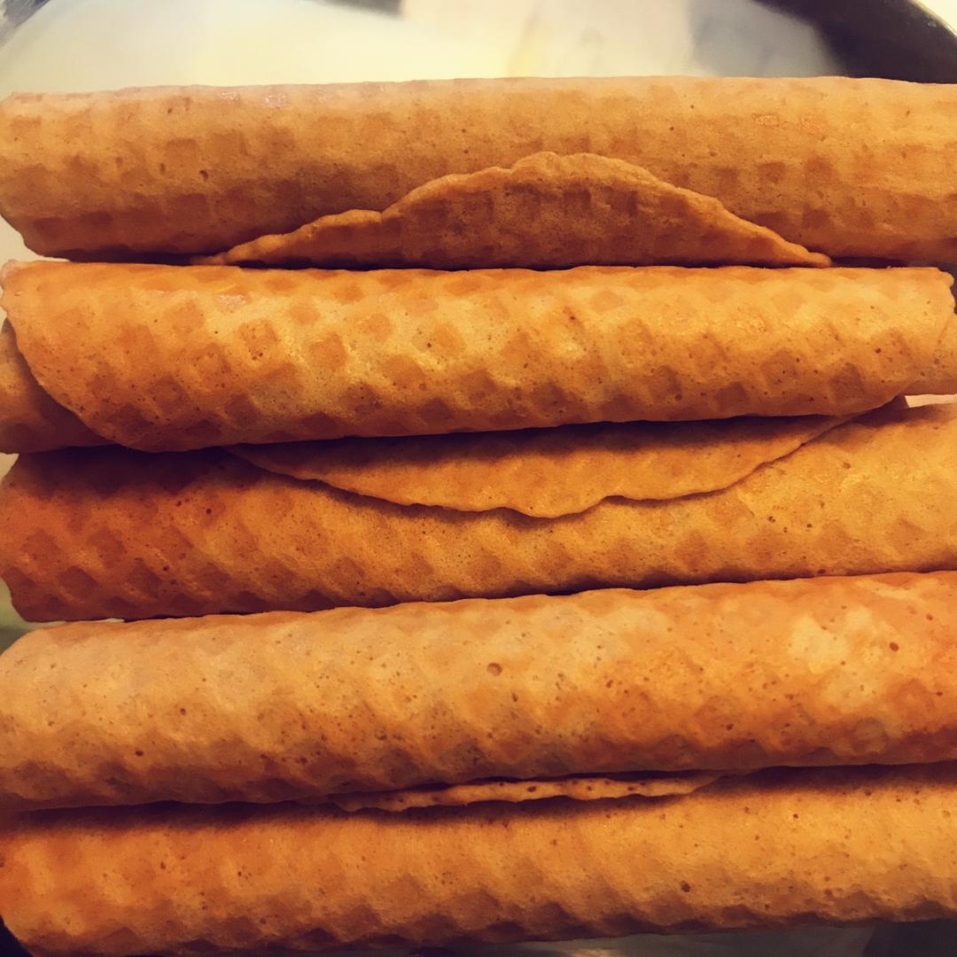 脆皮蛋卷(电蛋卷机版)